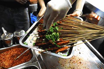 北京脏街美食,北京美食街必吃一条街西单