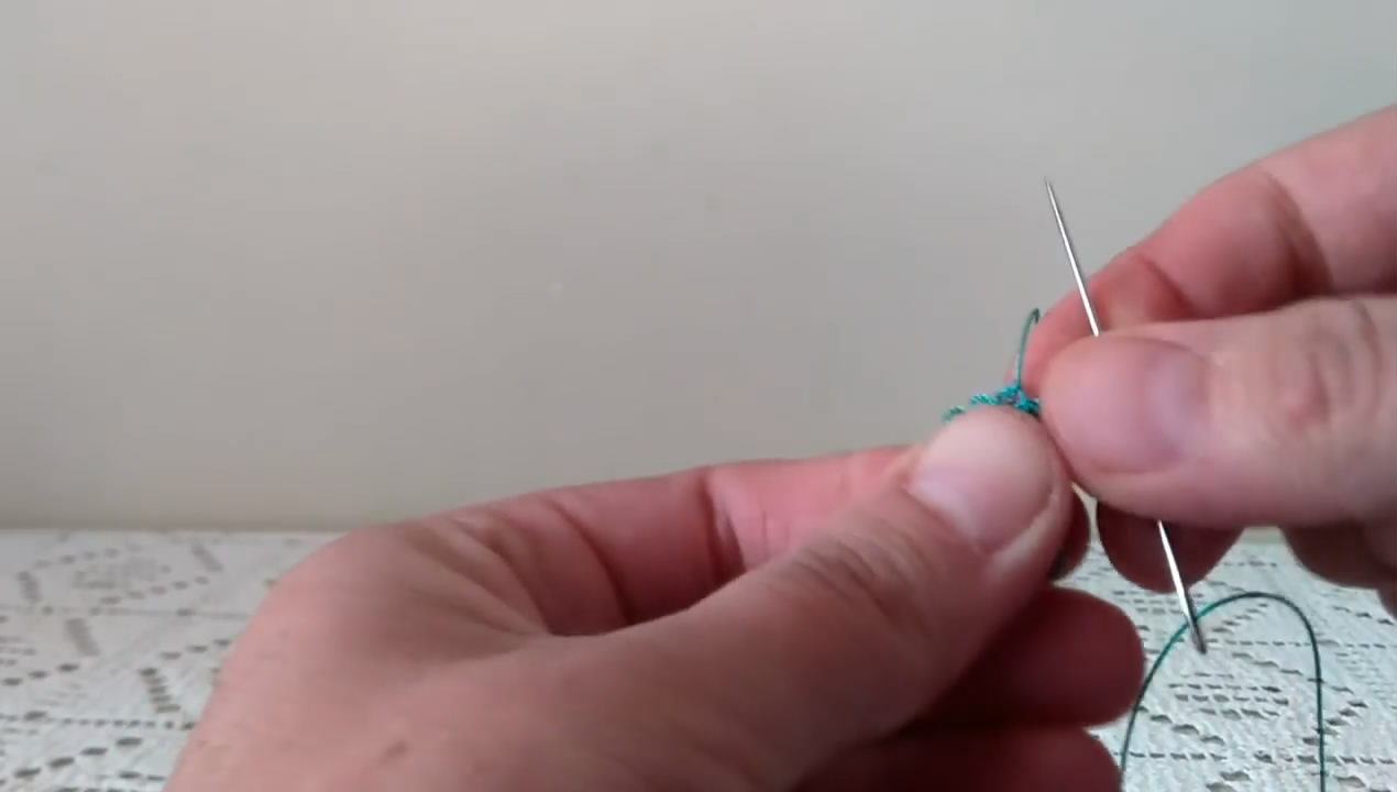 怎么可以用一根线做出好看的手工,一针一线缝成的手工花