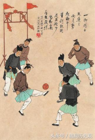 中国古代足球蹴鞠,蹴鞠——中国古代的足球