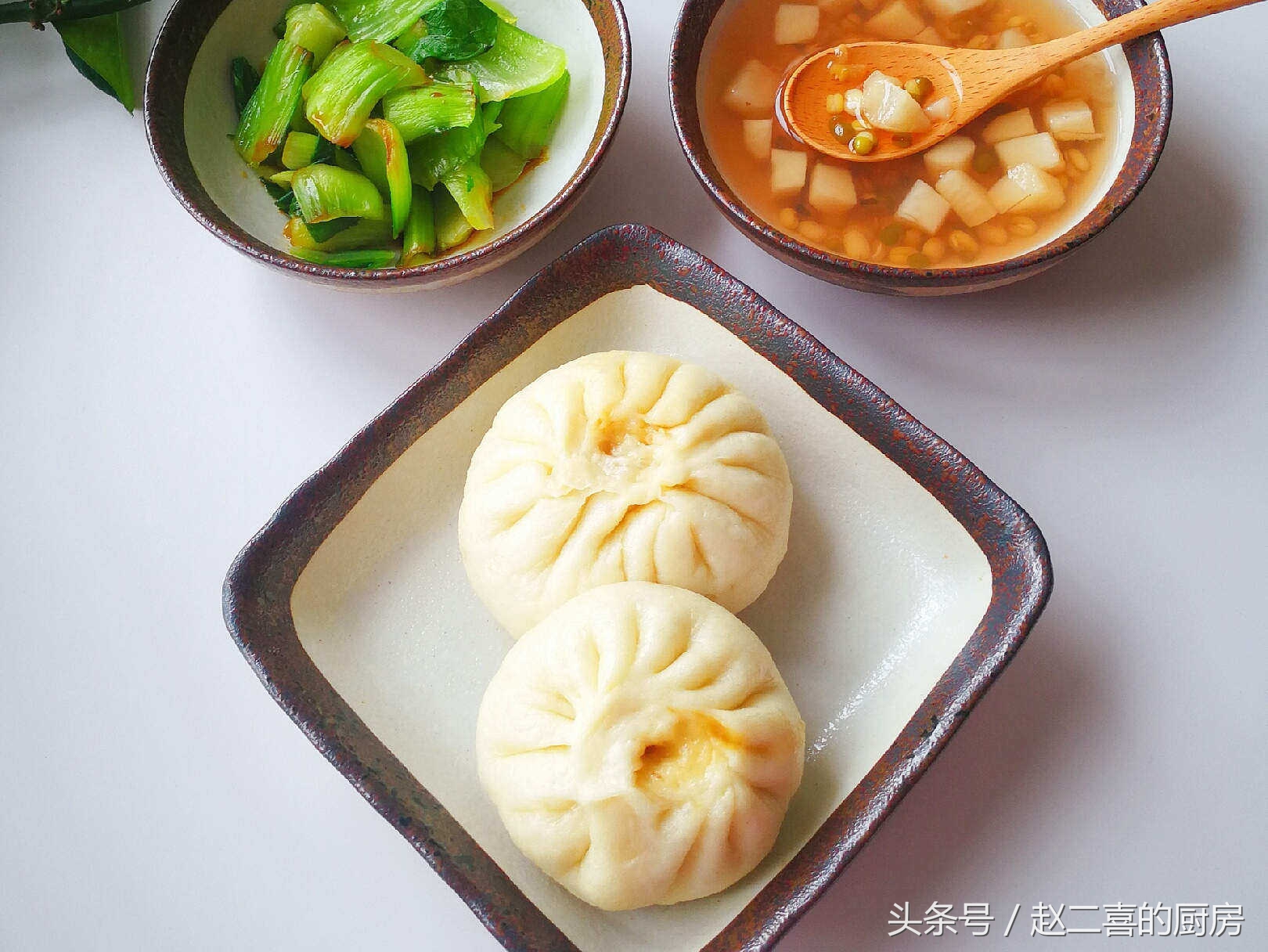 手工做天津狗不理包子,学会做天津狗不理包子