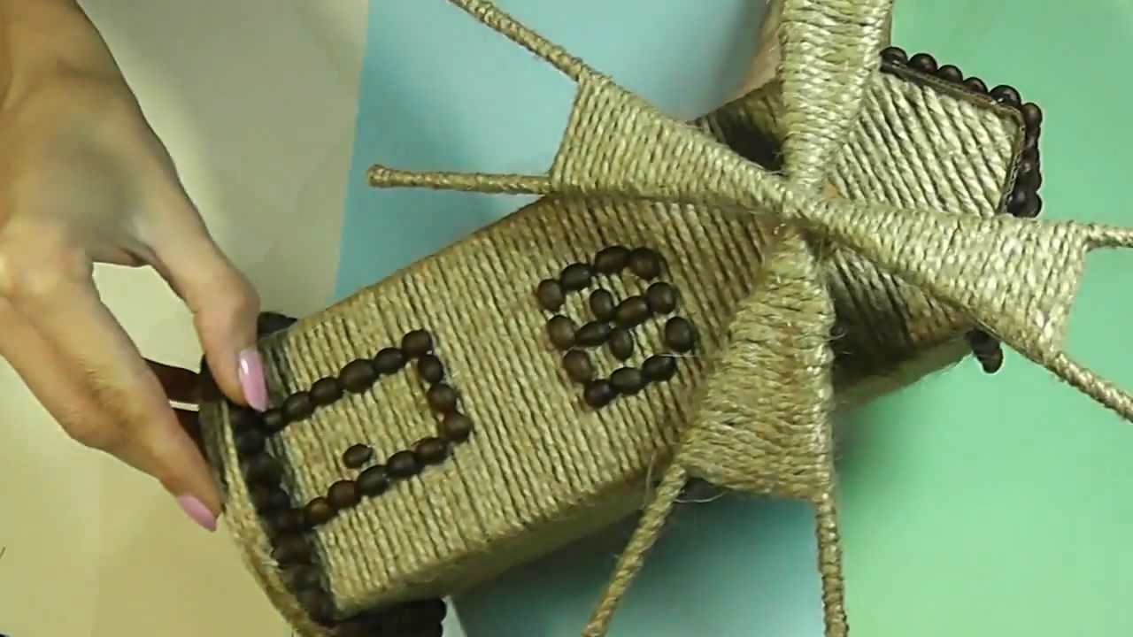 教你学会如何制作精美的欧式风车模型,简单漂亮,很有创意!