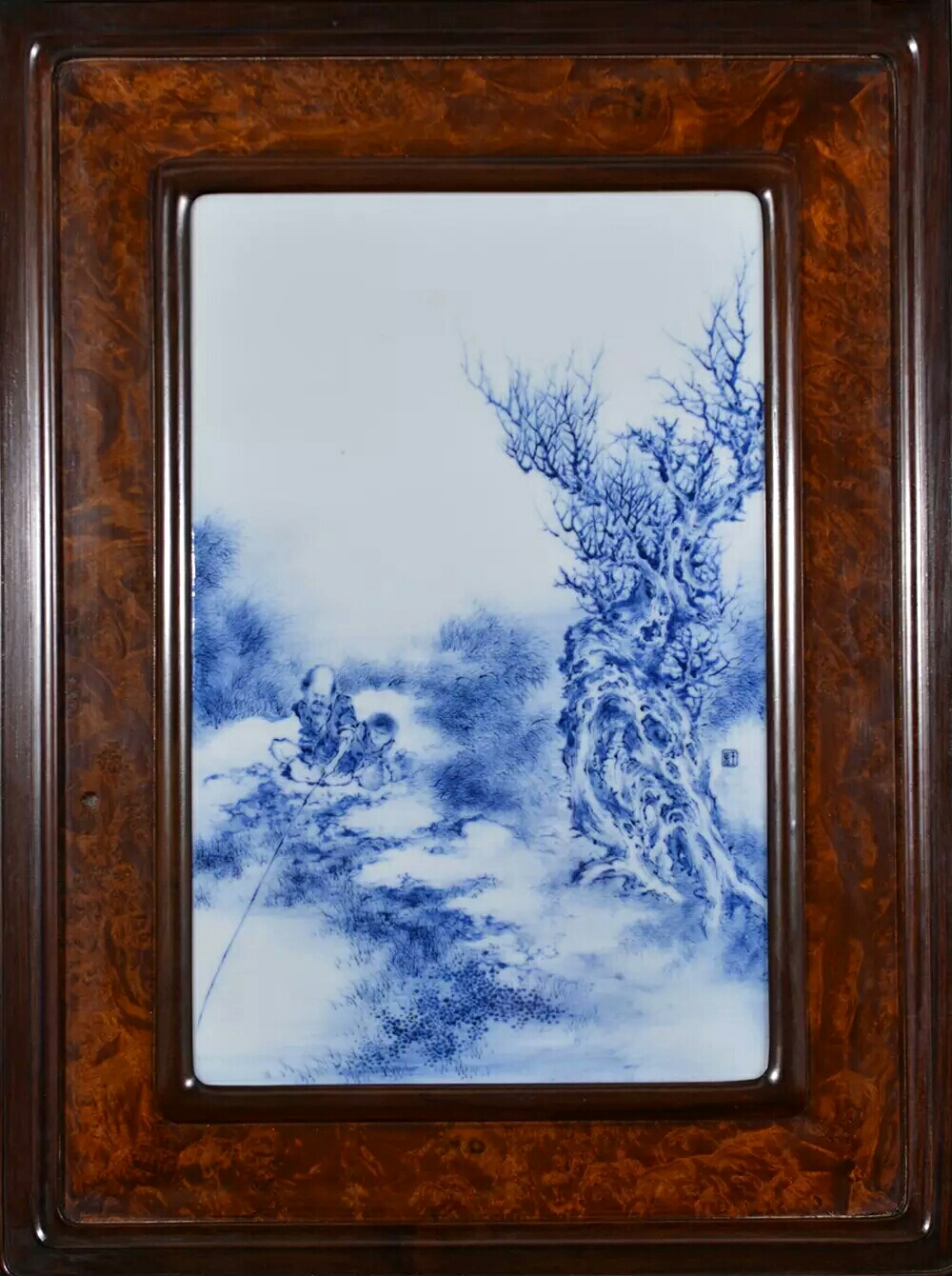 七百年青花你从哪个角度看？