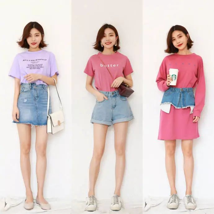 看起来很干净的女生穿搭,女孩子接地气穿搭