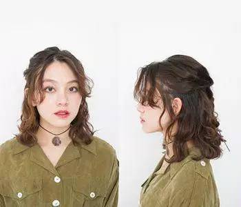 30-40岁女人烫发扎头发,烫发后怎么扎好看2019