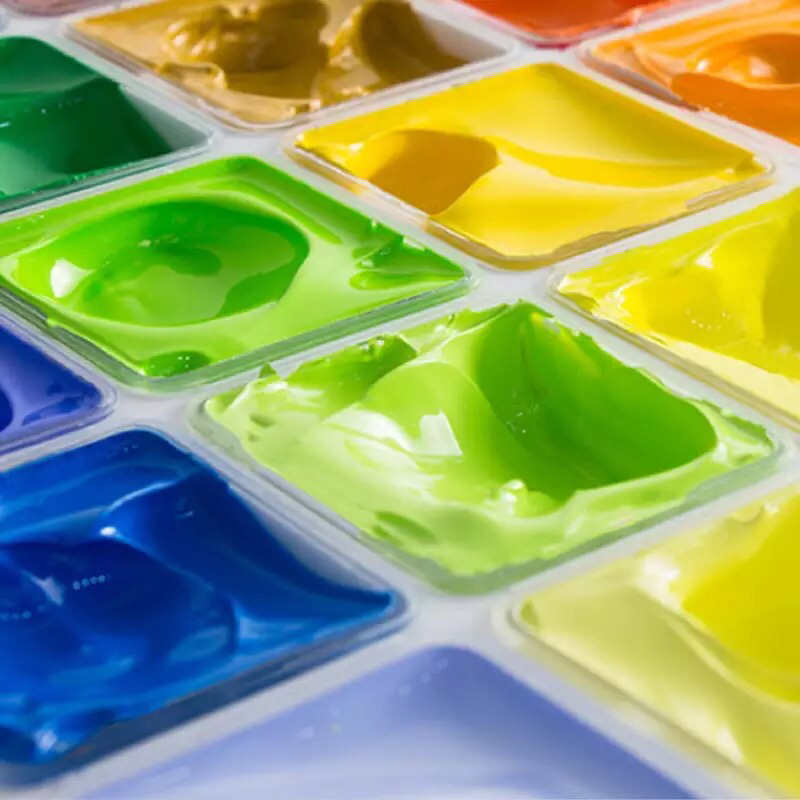 丙烯绘画初学者画什么,初学丙烯画画入门零基础