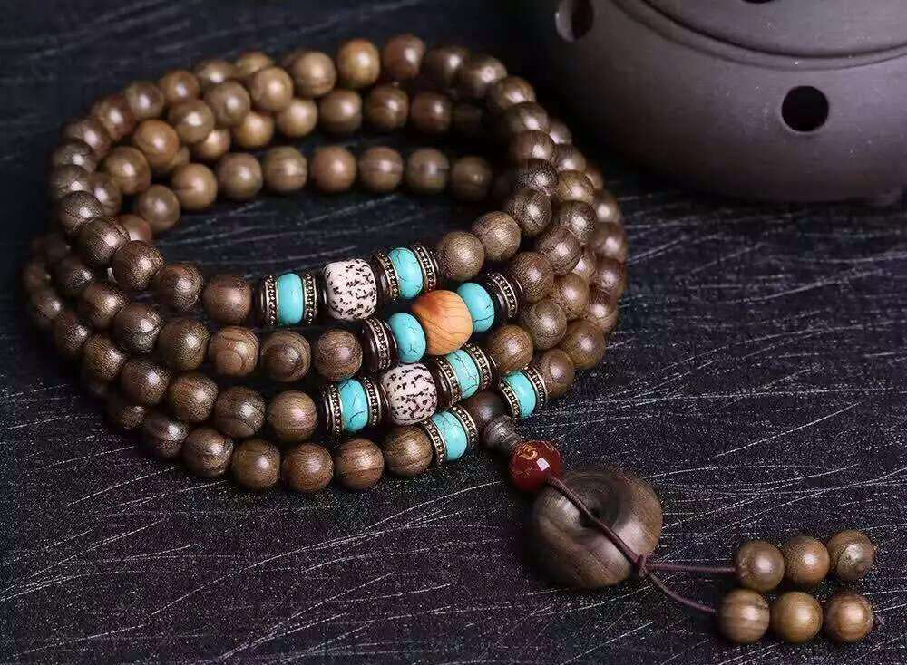 戴108颗佛珠的禁忌,108粒佛珠的正确佩戴方法图片