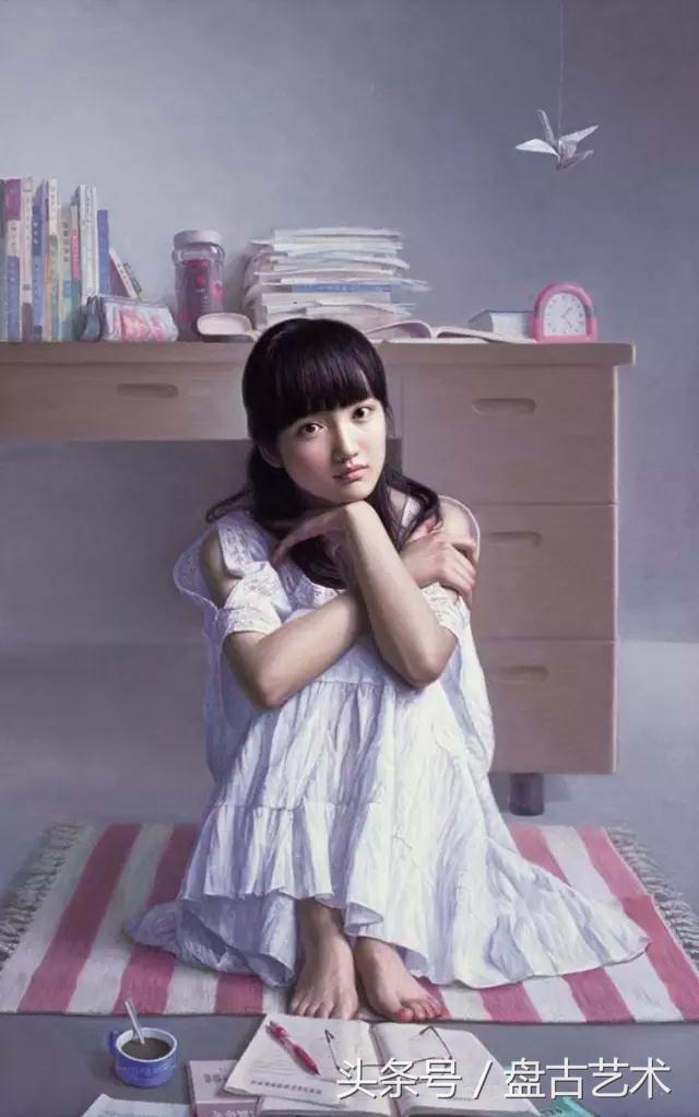 《爱情誓言的守望者》油画太美了（盘古文化艺术油画装饰画定制）