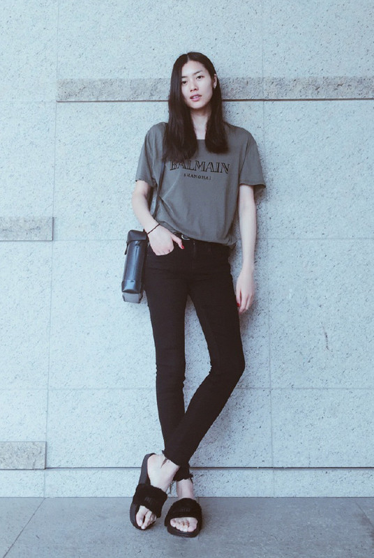 露趾半拖鞋夏日懒人凉拖,无跟洋气时髦拖鞋