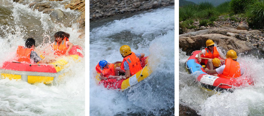 天台涂鸦村附近有哪些景点,天台峡谷漂流