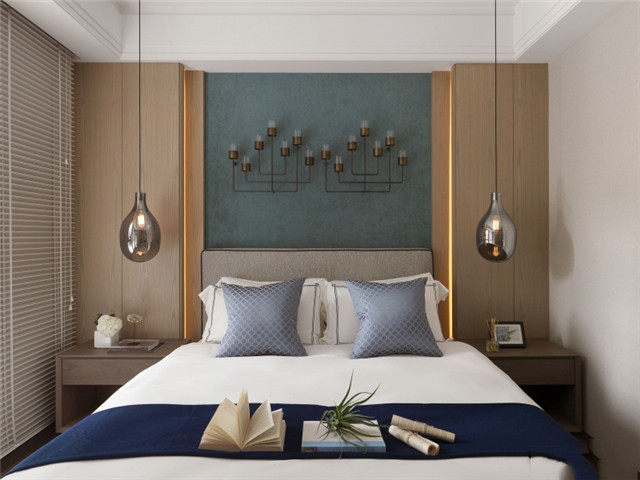 121平米现代轻奢风格装修效果图,126平米简约轻奢装修风格