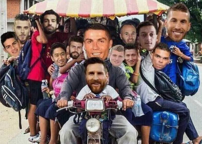 世界杯梅西进球大巴黎教练的反应,世界杯主帅夸梅西