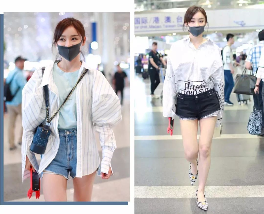 宽松牛仔短裤怎么穿才不显腿短,最适合自己的牛仔短裤