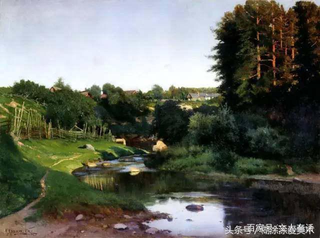 西方最经典风景画,美到令人窒息西方风景画二十三辑