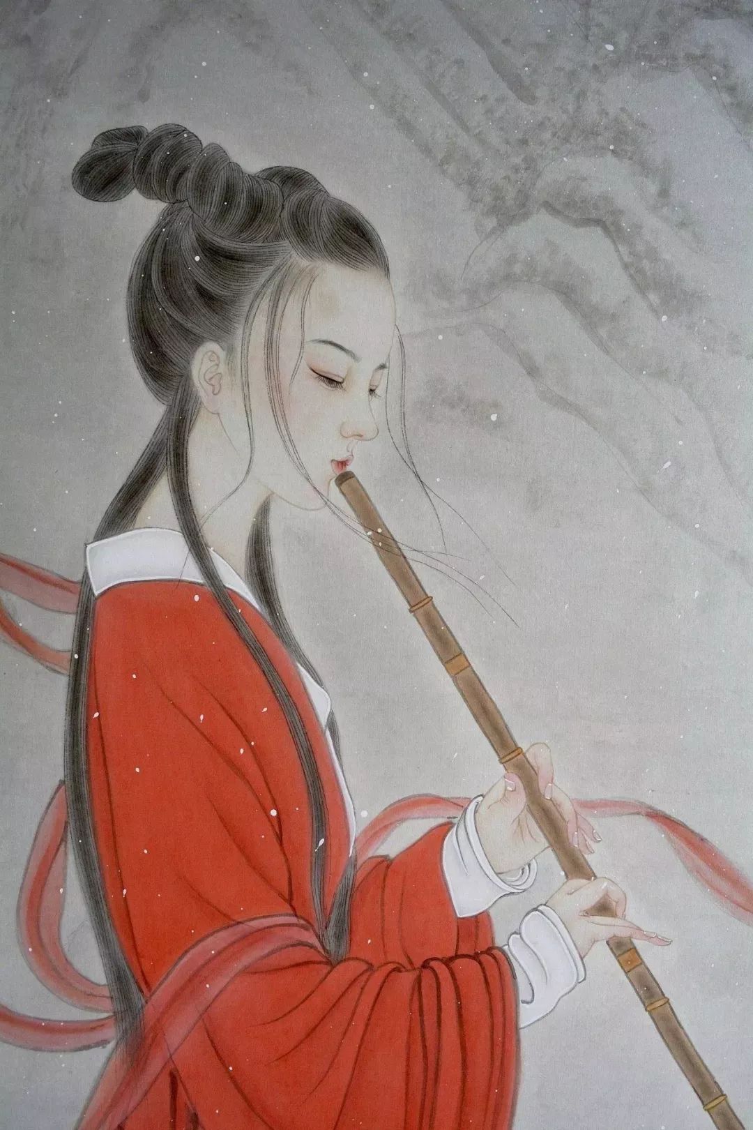 太美了！轻柔曼透，香艳的极致诱惑，国画欣赏