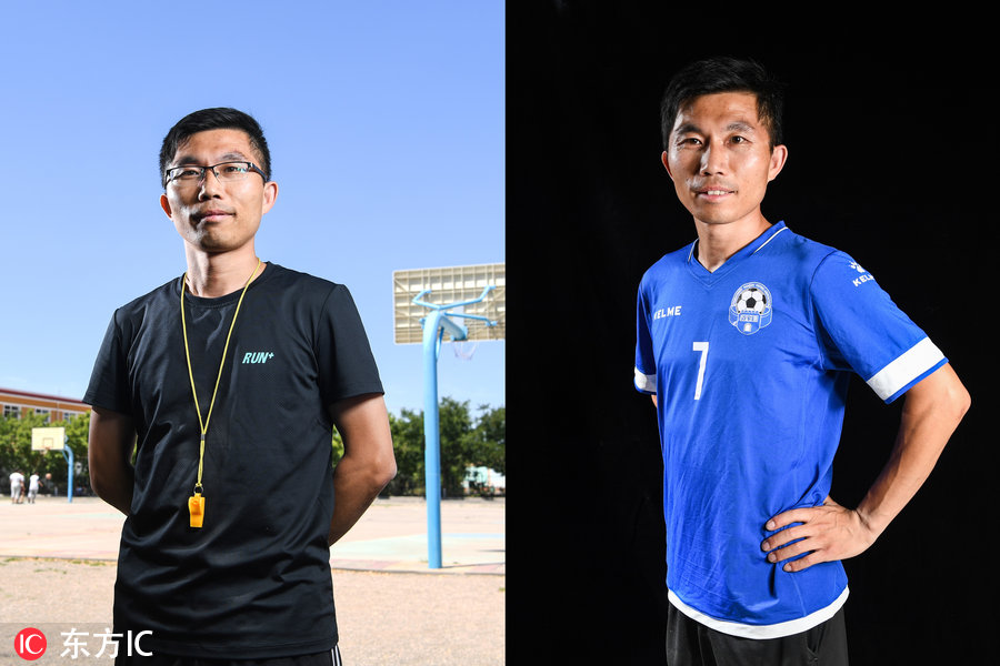 张家口也有“冰岛”队各行各业的他们因足球走到一起