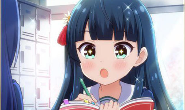 盘点动漫中白发的妹子,盘点动漫中最可爱的蓝发妹子