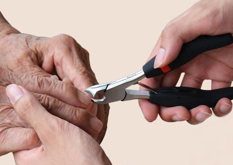 脚指甲长到肉里面怎么剪,脚指甲长到里面去了怎么剪