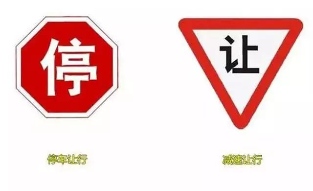 这些交通标志你都能分清楚吗,科目一易混淆标志