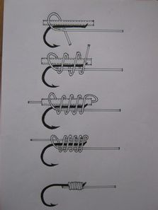 绑钩视频教程慢动作双钩,全网最全五种绑钩方法