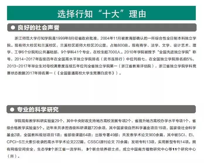 浙江师范大学行知学院怎么样,浙江师范大学行知学院入学须知