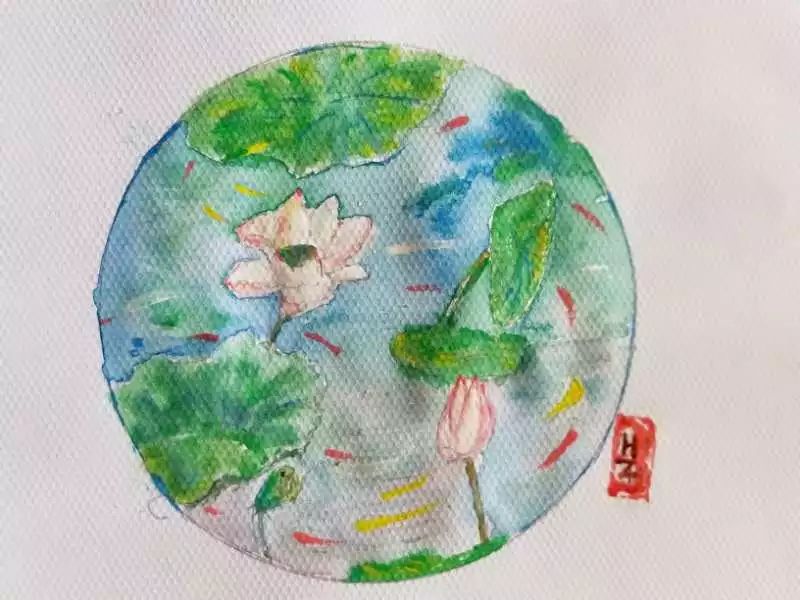 绘画是表达内心想法最纯粹的语言,绘画真的能滋养人的心灵