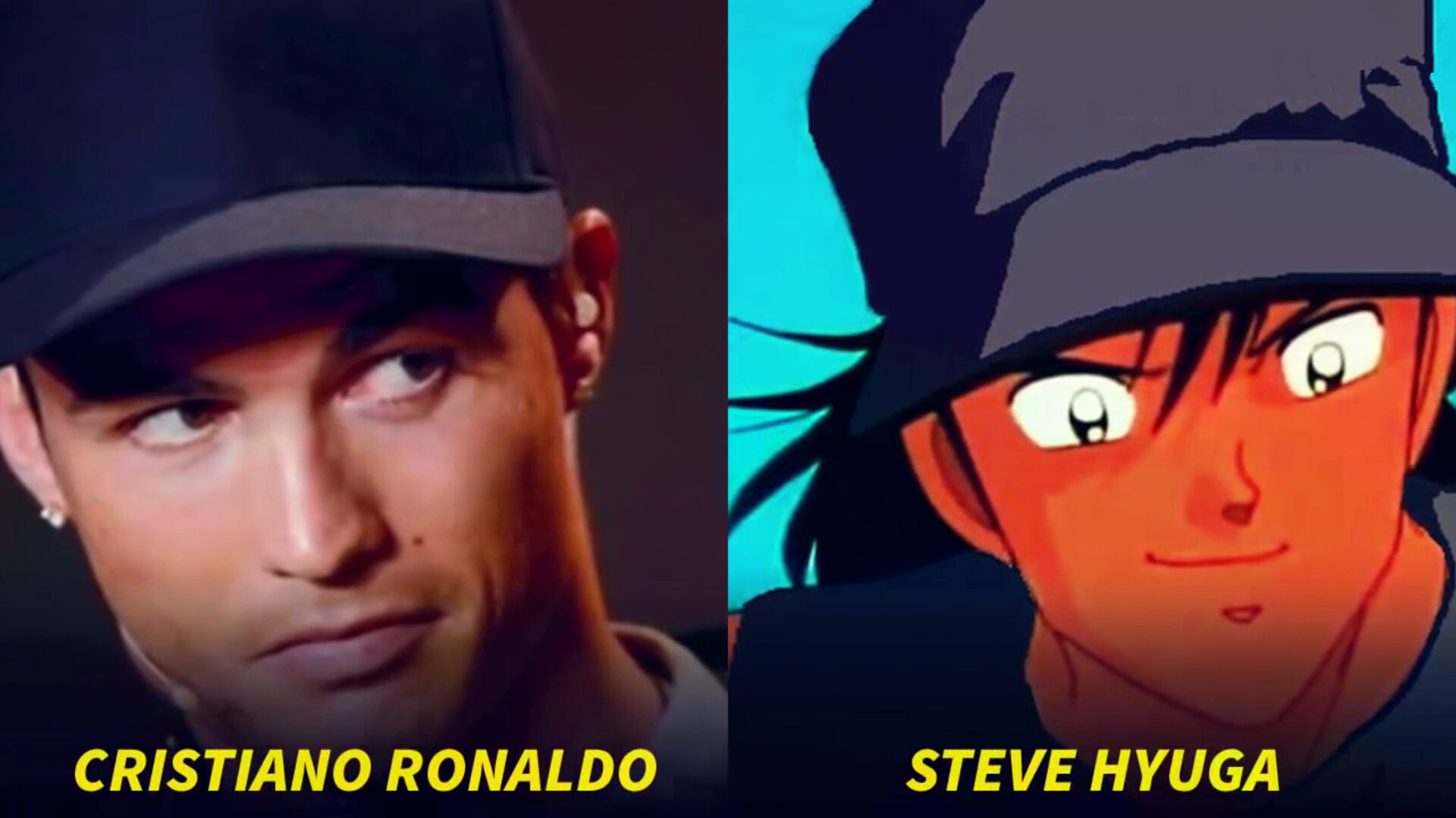 足球明星遇到罗纳尔多,足球明星遇到动漫人物