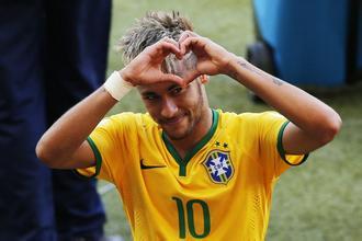 桑托斯的内马尔是那么的耀眼,内马尔桑托斯庆祝