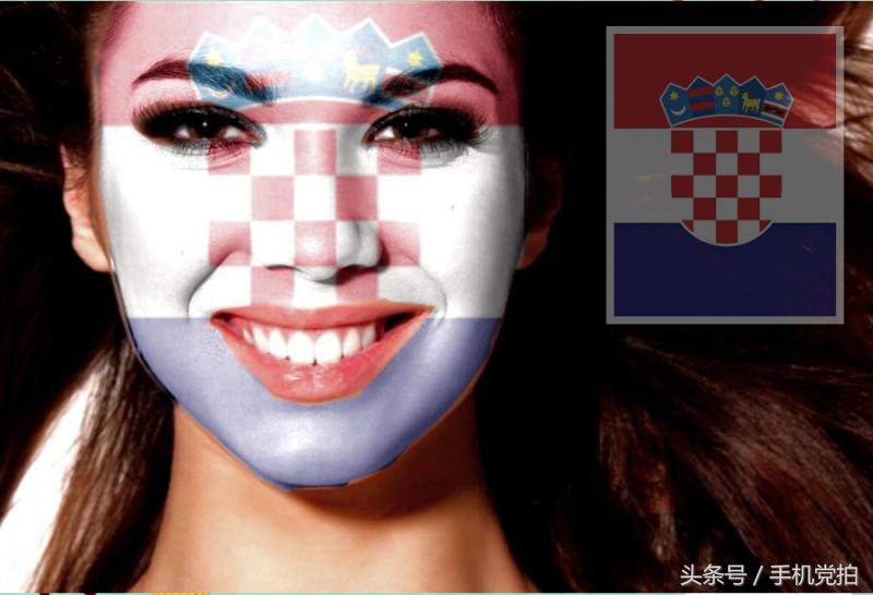 法克大赛,画个“彩绘脸”助力加油吧|手机创意修图