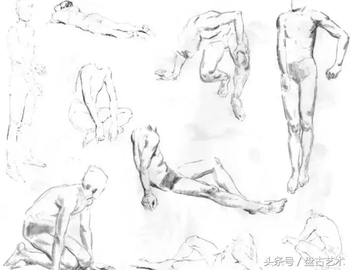 人物国画孙膑、庞涓技法，相当全面（盘古艺术油画国画书画定制