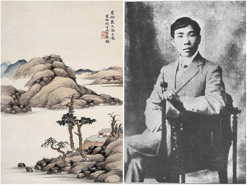 苏曼殊临终语,苏曼殊和弘一法师的爱情故事