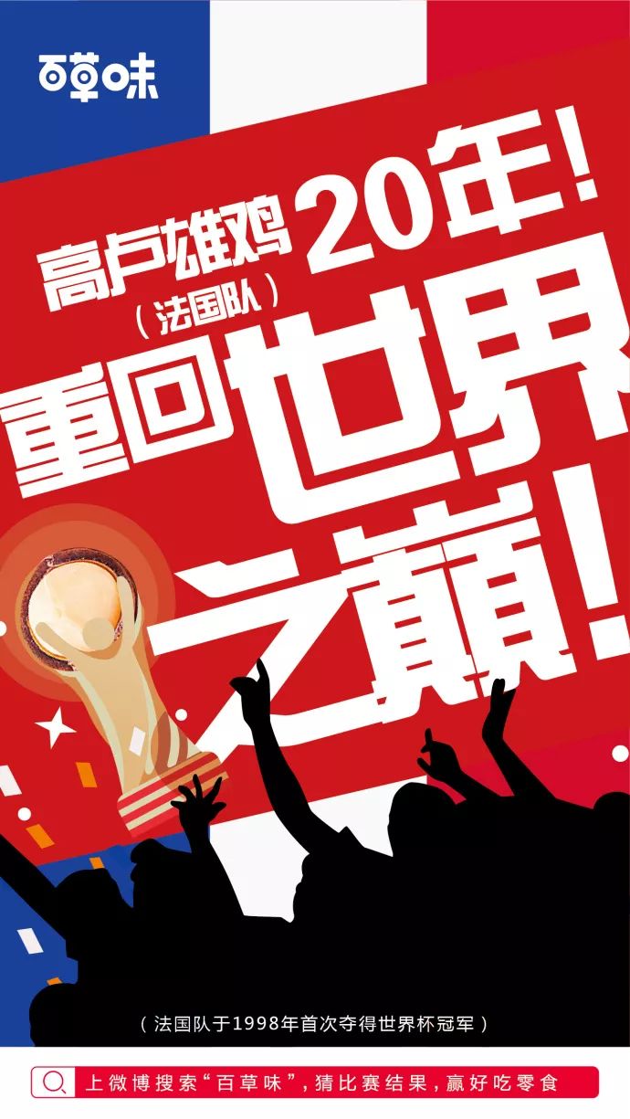 法国夺冠，杜蕾斯又赢了！