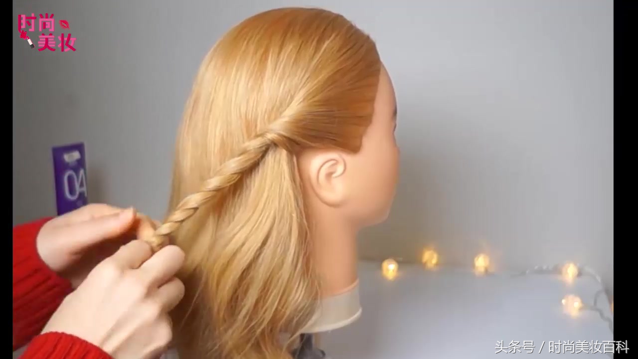 蝴蝶结头饰怎么扎头发可爱,发型带有蝴蝶结好看可爱俏皮简单