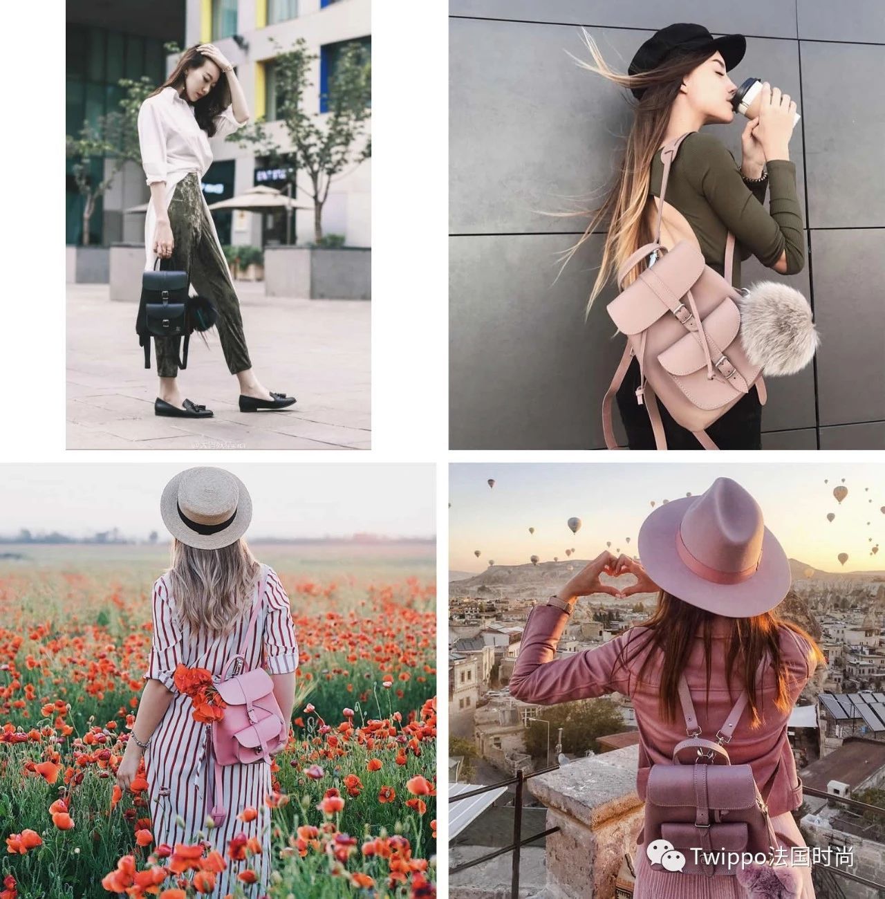 双肩包的几种背法,推荐平价双肩包三种背法