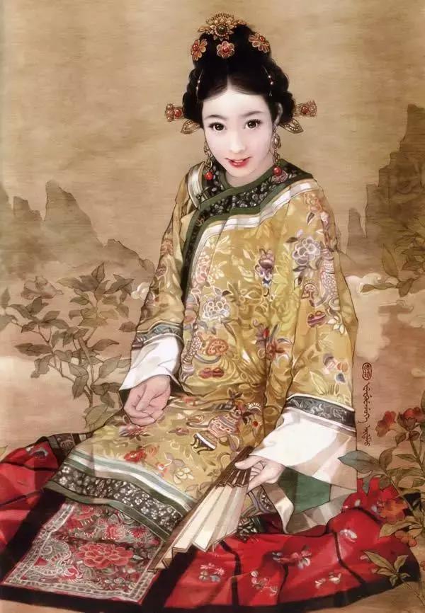 插画美女唯美简约,台湾当代著名的插画家