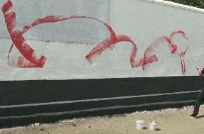 80多岁书法大师现场写字,这才是真正的书法大师倒着书写