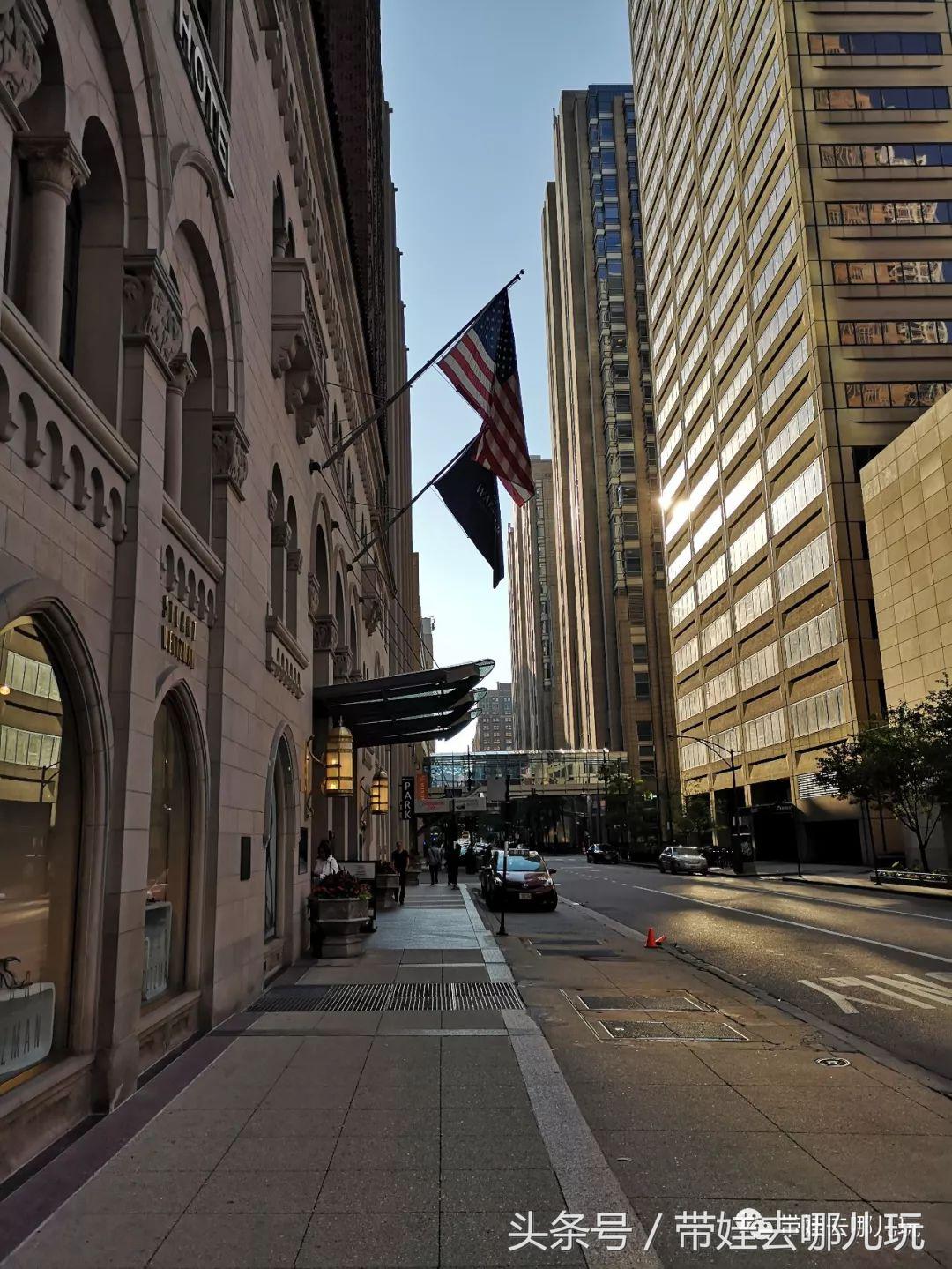 芝加哥清凉一夏,美国芝加哥初冬风景