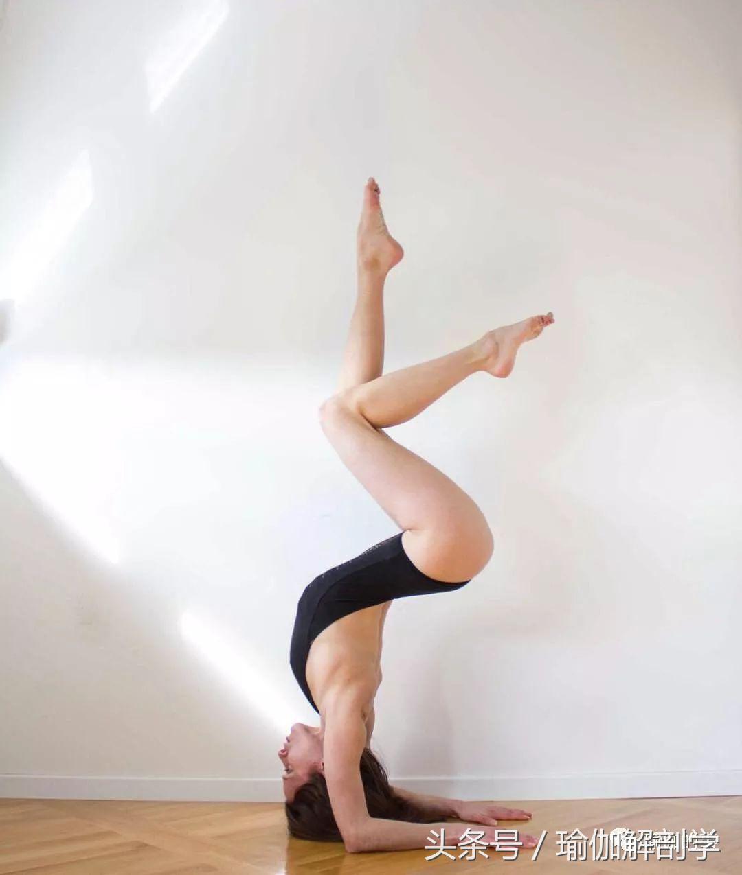 瑜伽体式之母肩倒立练习,5个简单的瑜伽动作初学者开肩