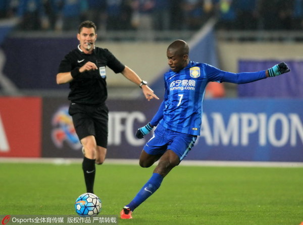 中超苏宁拉米雷斯,亚冠拉米雷斯绝杀视频