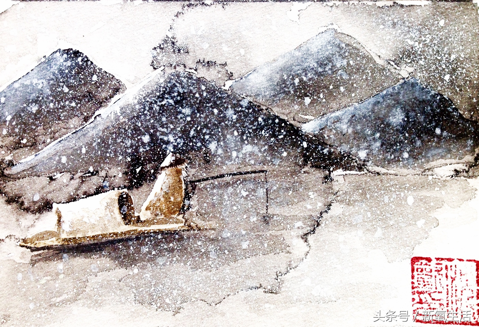 北京的我心中有海，没有避雨神器的古人怎么办？