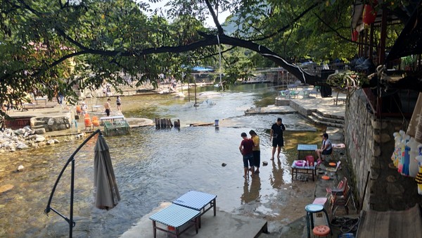 高冠瀑布风景,高冠瀑布游记