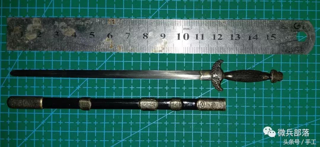 纯手工打造名剑,微型刀剑制作比赛