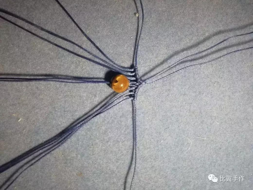 妡——有孔吊坠编制（比翼手作）