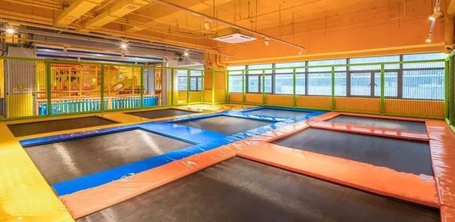 武汉最好玩的蹦床公园,武汉大型儿童乐园淘气堡