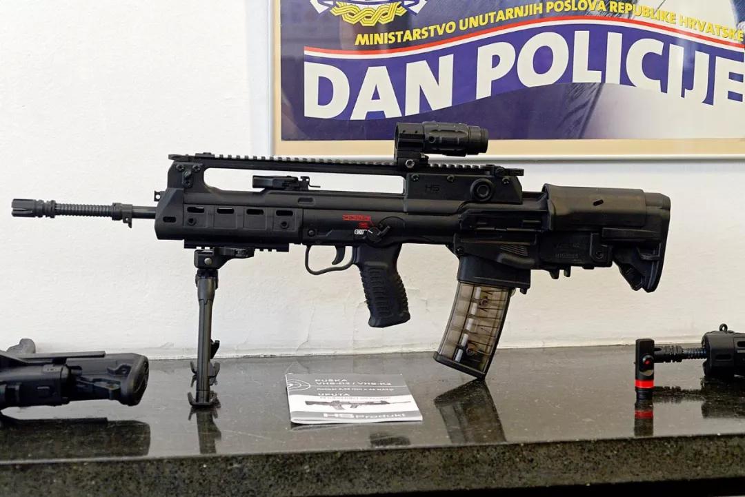 长度最短综合性能最强的无托步枪,无托式步枪克罗地亚