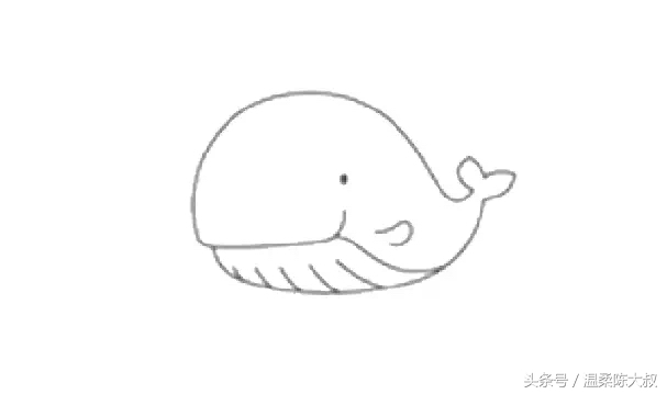 海洋动物简笔画简单画法,儿童简笔画入门0-3岁零基础蜗牛