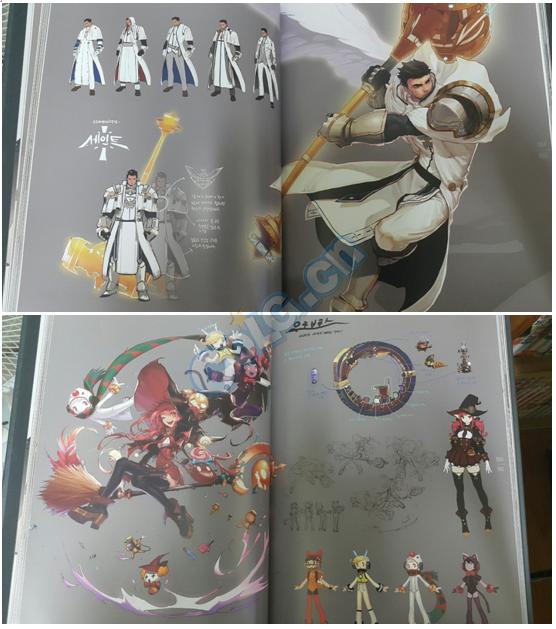 DNF韩服杂志社：2009~2016年原画集回顾