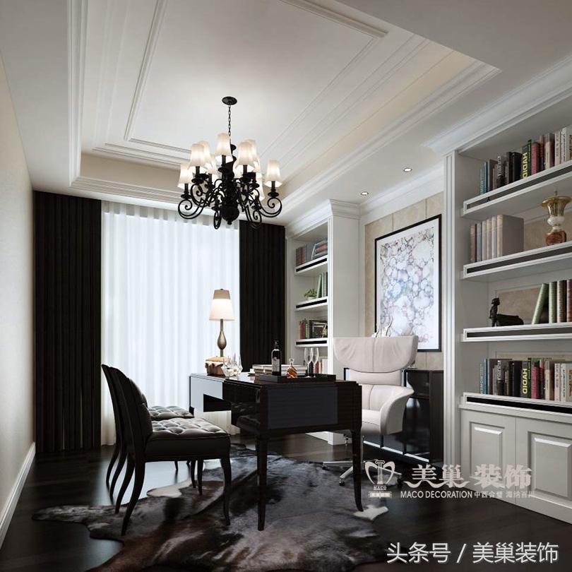 法式装修锦园,锦园74平两室一厅装修