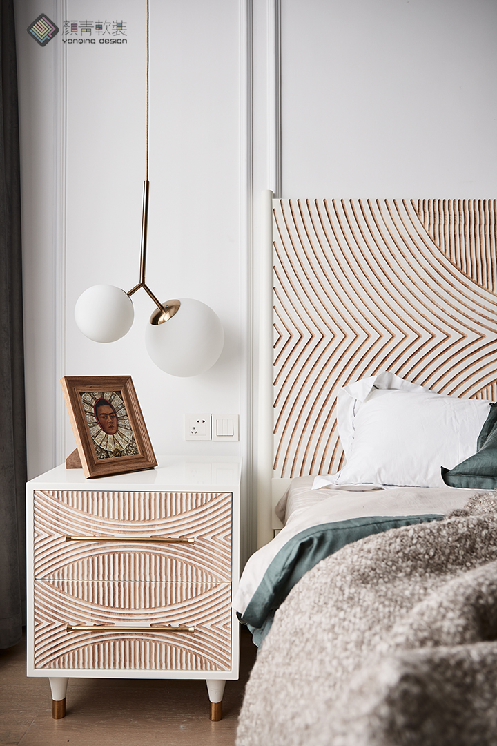 江景豪宅10万装出北欧风,北欧风刚需房设计