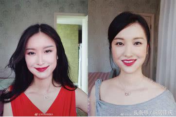 高颜值整容美女,重庆妹子化妆秒变蒙娜丽莎