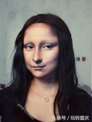 高颜值整容美女,重庆妹子化妆秒变蒙娜丽莎